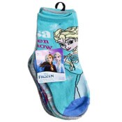 Wholesale - 5pk FROZEN FOREVER SISTERS CREW SOCKS SIZE 6-8, UPC: 193159224103